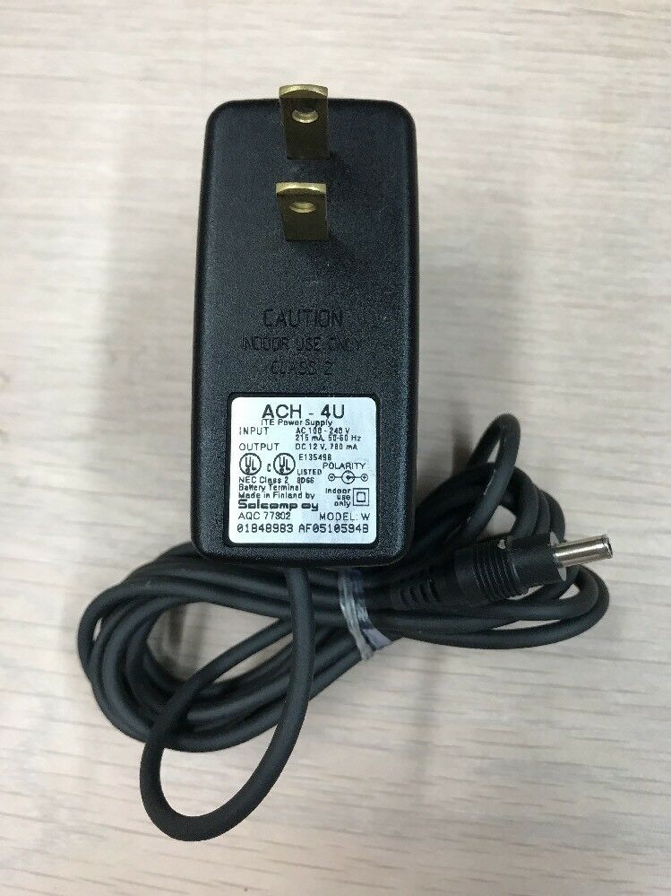 *Brand NEW* ACH-4U 12V DC 780mA AC Adapter Power Supply Charger